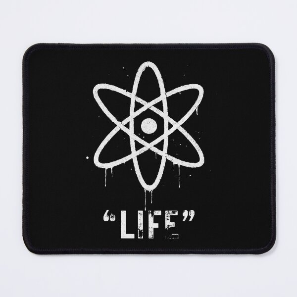 Item preview, Life Atom Dripping Stencil designed and sold by PsycheBrain.