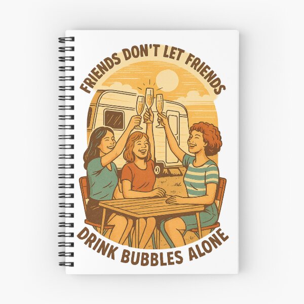 Item preview, Friends Don’t Let Friends Drink Bubbles Alone designed and sold by CK1Tees.
