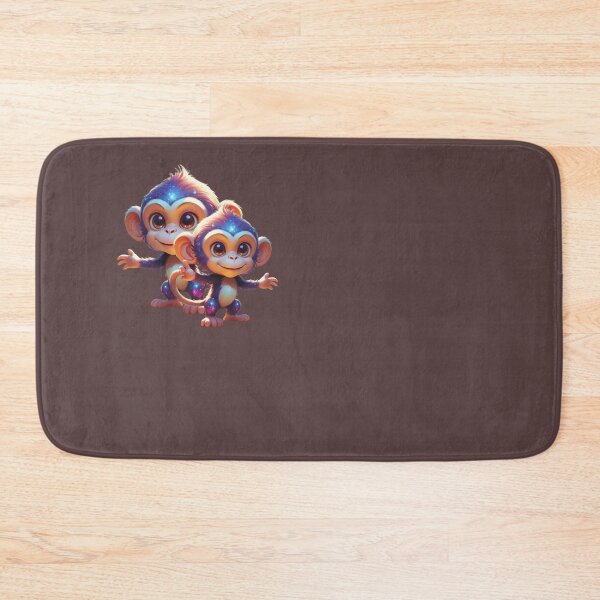 Item preview, Monkey, Cute monkeys, happy monkey, designed and sold by Hope-it-fits.