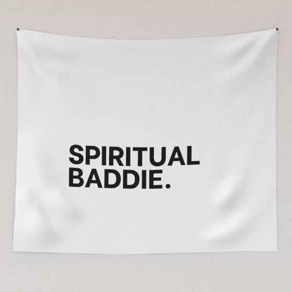 Item preview, Spiritual Baddie Minimalist Quote for the Aligned & Untamed designed and sold by ClassicAF.