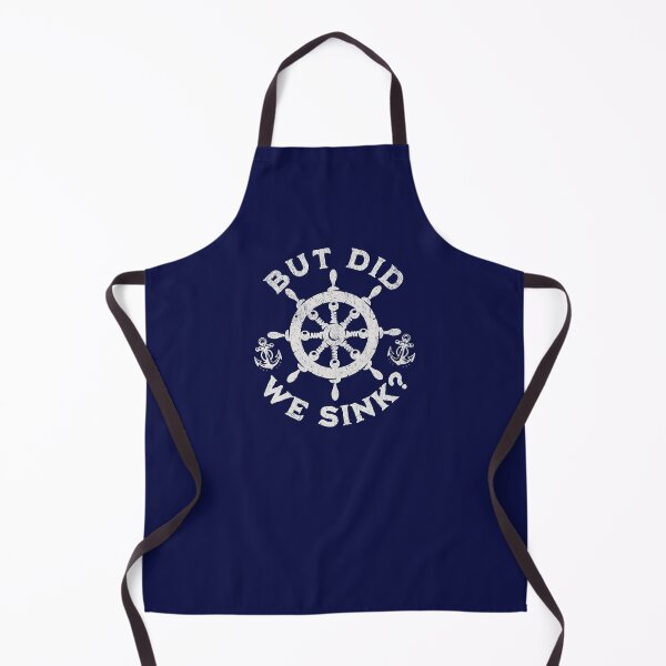 Item preview, But Did We Sink? Nautical Sailing Humor for Boaters designed and sold by chrisrivait.