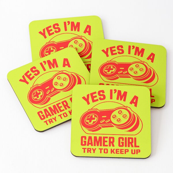 Item preview, gamer girl, gamer, gaming, funny, try to keep up, video games, yes im a gamer girl, yes im a gamer girl try to keep up  designed and sold by happinesproject.