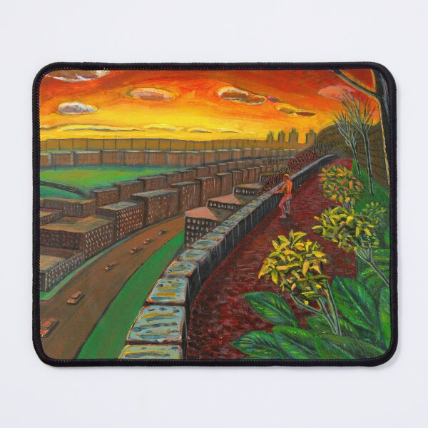 Item preview, Looking down on Broadway from Ft. Tryon Park in Washington Heights, Manhattan designed and sold by Charles Harker.