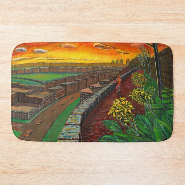 Item preview, Looking down on Broadway from Ft. Tryon Park in Washington Heights, Manhattan designed and sold by Charles Harker.