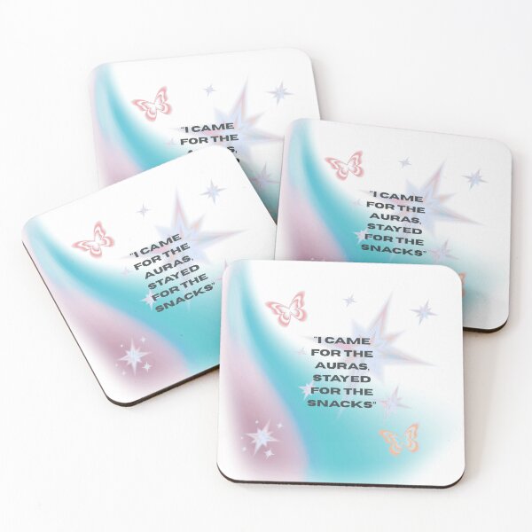 Item preview, Auras and Snacks – Funny Spiritual Boho Quote designed and sold by Pamthedesigner.