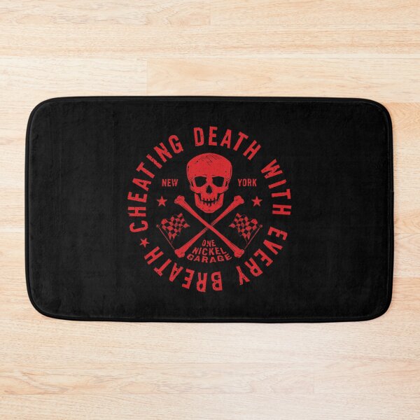 Item preview, One Nickel Garage / Cheating Death With Every Breath T-Shirt v3 designed and sold by TheKellyNickels.