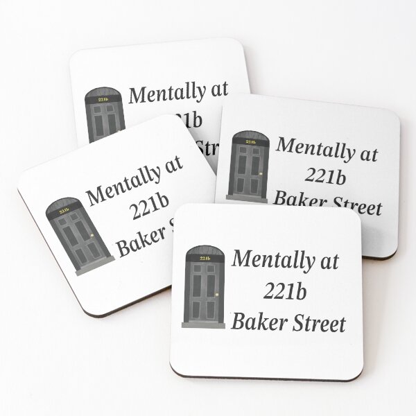 Item preview, Mentally at 221b Baker Street designed and sold by QuillAndBrush.