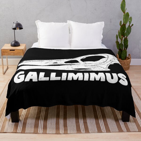Item preview, Gallimimus fossil skull designed and sold by NicGrayGraphic.