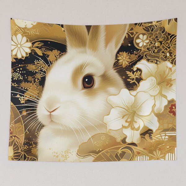 Item preview, Bunny in Golden Garden designed and sold by CalyCollab.