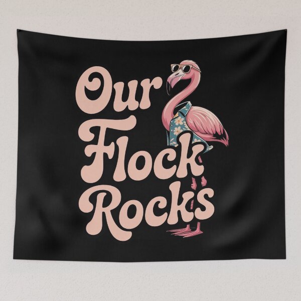 Item preview, Our Flock Rocks designed and sold by Redgiant87x.