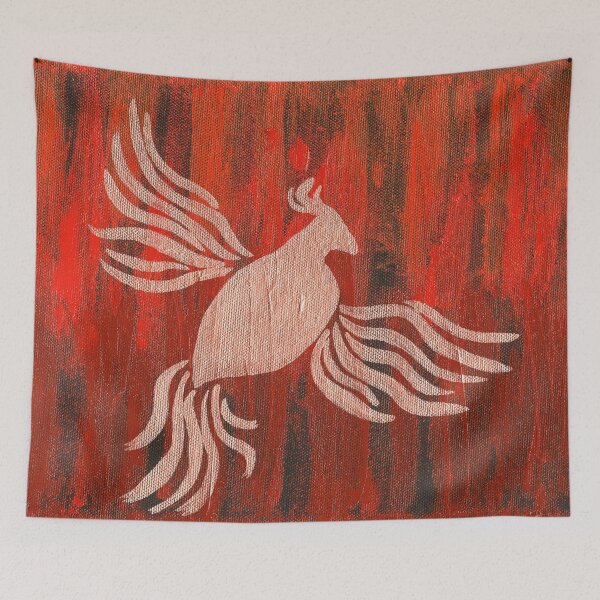 Item preview, The Phoenix's Duality in Acrylics designed and sold by BLAAAAASK.