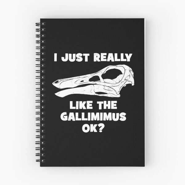 Item preview, Gallimimus fossil skull designed and sold by NicGrayGraphic.