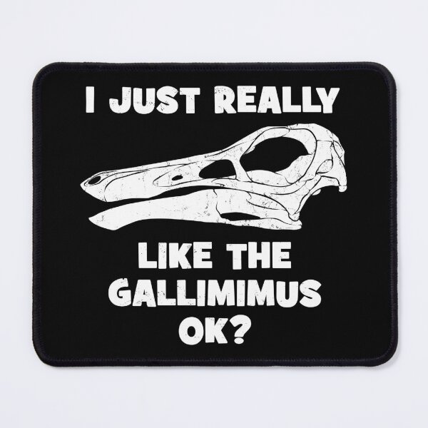 Item preview, Gallimimus fossil skull designed and sold by NicGrayGraphic.