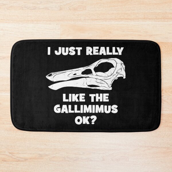 Item preview, Gallimimus fossil skull designed and sold by NicGrayGraphic.