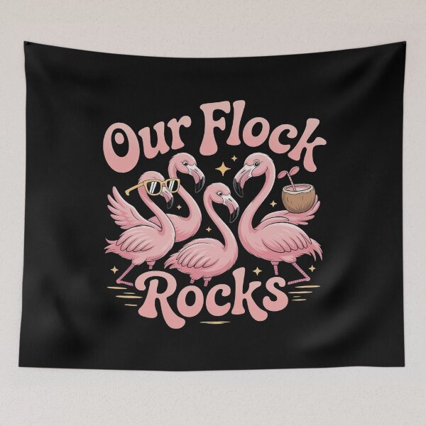 Item preview, Our Flock Rocks designed and sold by Redgiant87x.