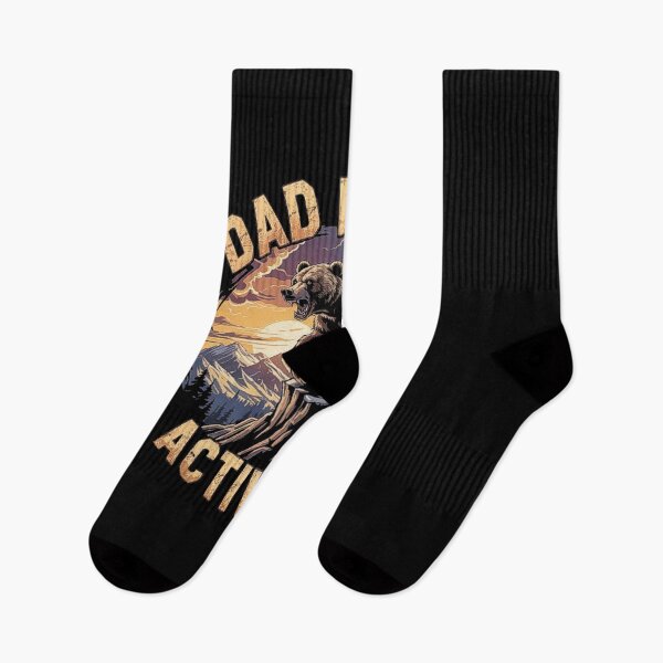 Item preview, Fierce Bear Dad Mode Activated Wilderness Adventure Masculine Design designed and sold by love3617.