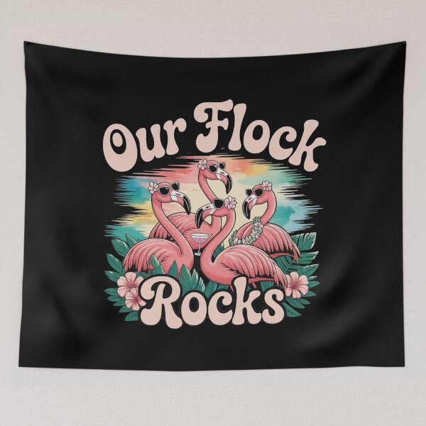 Item preview, Our Flock Rocks designed and sold by Redgiant87x.