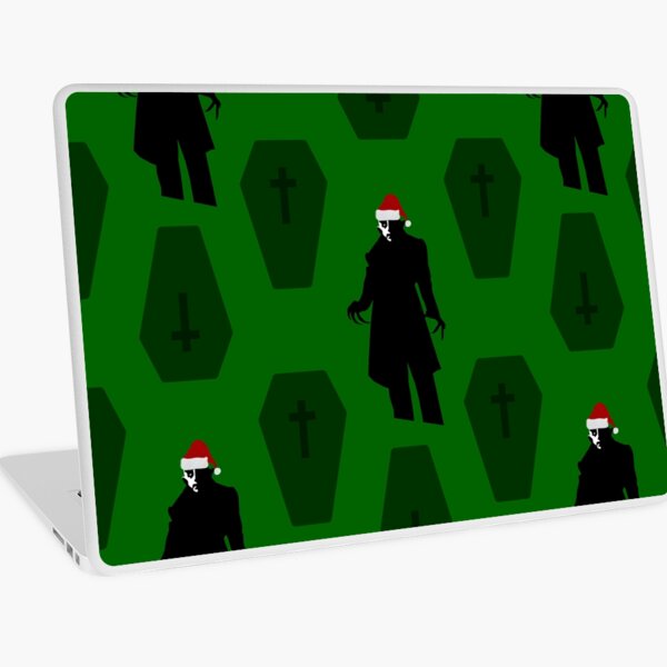 Item preview, christmas santa nosferatu vampire coffins casket designed and sold by Gossip Rag.