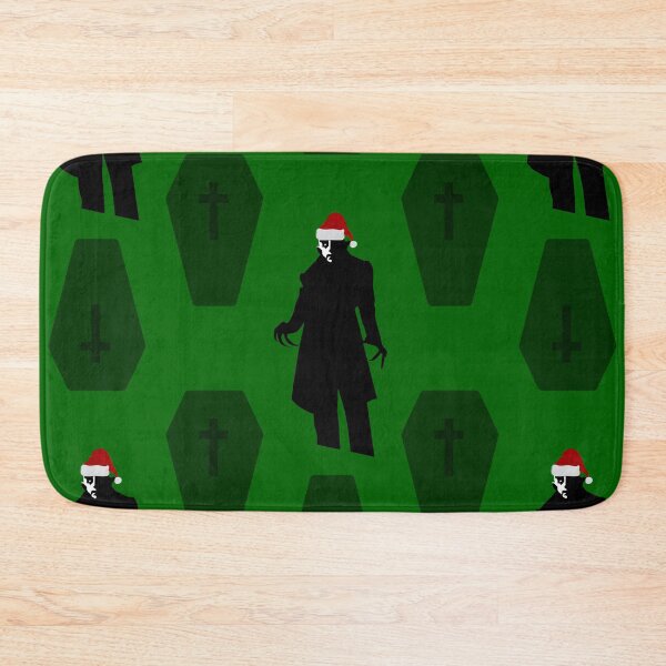 Item preview, christmas santa nosferatu vampire coffins casket designed and sold by Gossip Rag.