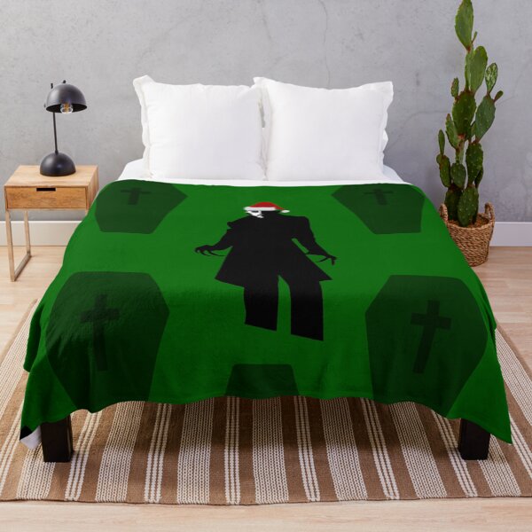 Item preview, christmas santa nosferatu vampire coffins casket designed and sold by Gossip Rag.