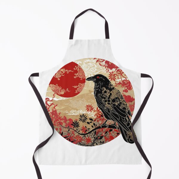 Item preview, Crow in Kintsugi designed and sold by CalyCollab.