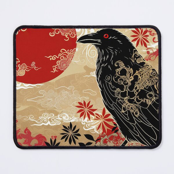 Item preview, Crow in Kintsugi designed and sold by CalyCollab.