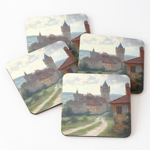 Item preview, Old castle, painting style designed and sold by ArtNames.