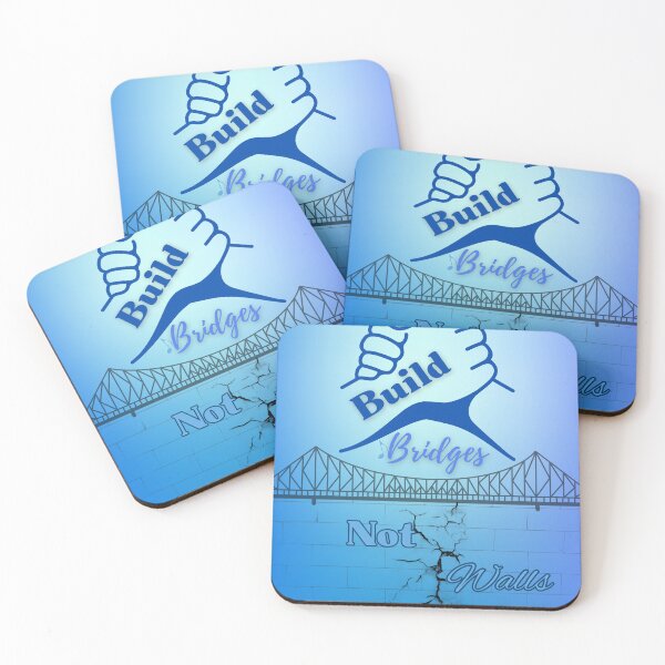 Item preview, Build Bridges Not Walls designed and sold by BrightrDayMusicArt.