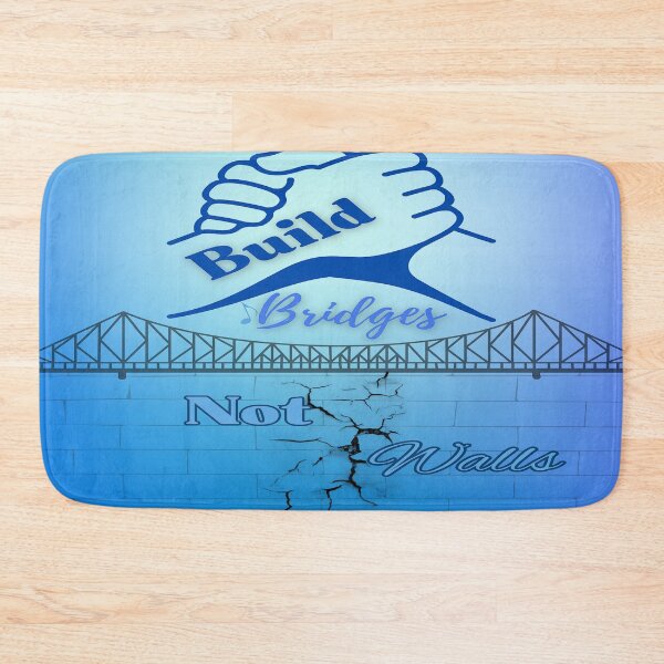 Item preview, Build Bridges Not Walls designed and sold by BrightrDayMusicArt.
