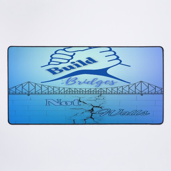 Item preview, Build Bridges Not Walls designed and sold by BrightrDayMusicArt.