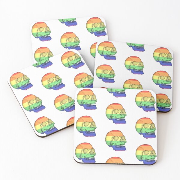 Item preview, Rainbow skull designed and sold by Bugbotherer30.
