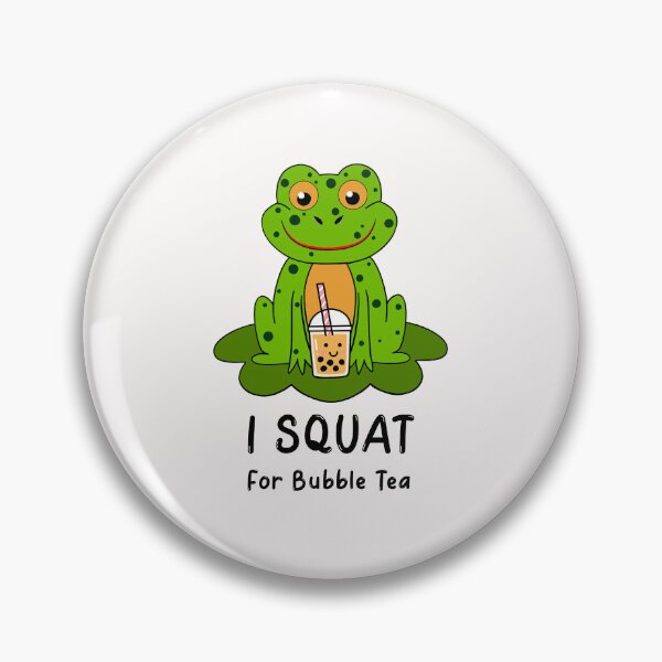 Item preview, Frog Bubble Tea designed and sold by Sartoris Art.
