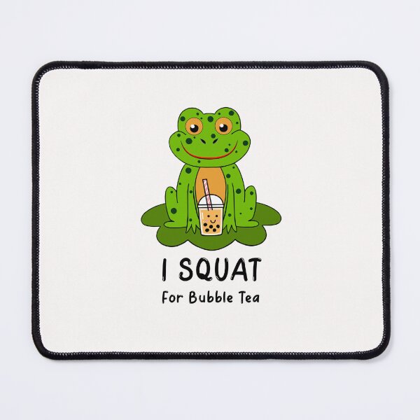 Item preview, Frog Bubble Tea designed and sold by Sartoris Art.
