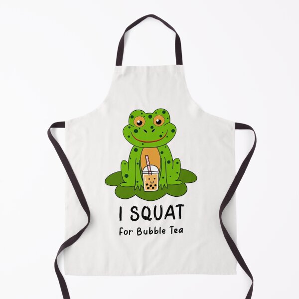 Item preview, Frog Bubble Tea designed and sold by Sartoris Art.