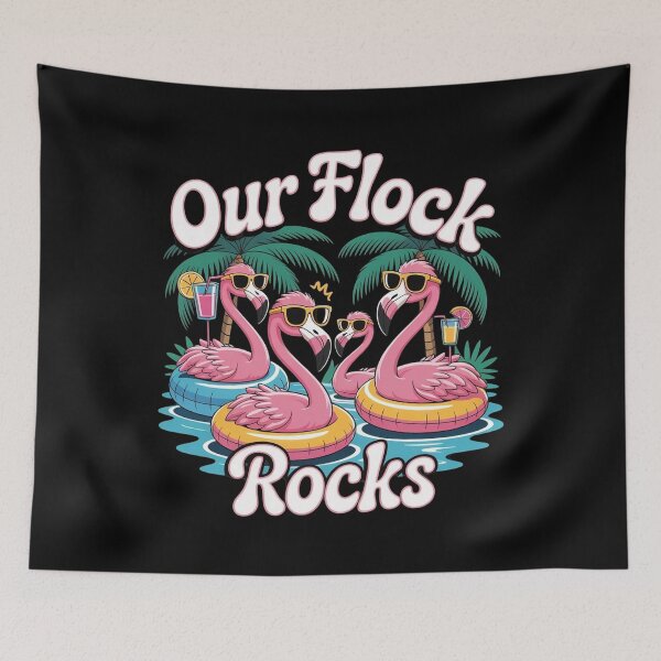 Item preview, Our Flock Rocks designed and sold by Redgiant87x.