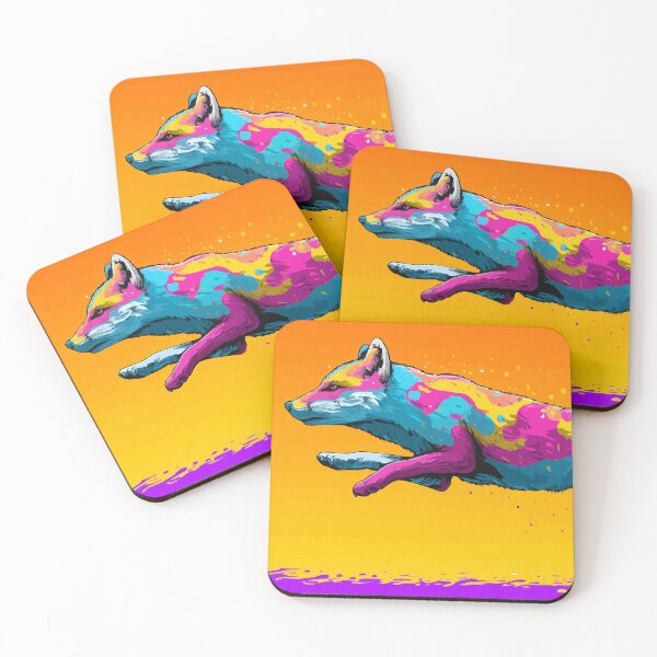 Item preview, Technicolor Fox in Full Flair designed and sold by Frostlyn.