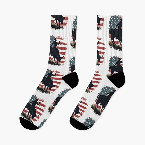 Item preview, Cowboy Bull Rider Patriotic American Flag Cowboys designed and sold by Blok45.