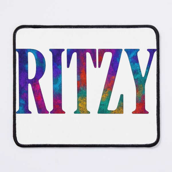 Item preview, RITZY - Loud Luxury in One Word designed and sold by POD DYNASTY | Original Print On Demand T-Shirt Graphics.