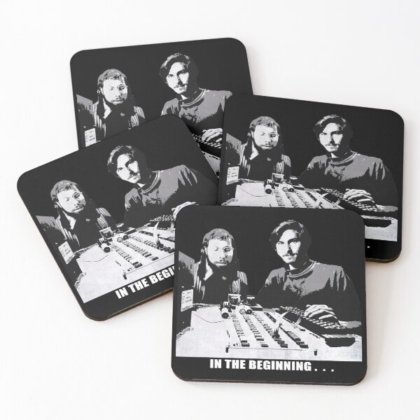Item preview, In The Beginning... (Dark Bkgrnd) — Jobs and Wozniak in the Early Days designed and sold by Daniel Hagerman.
