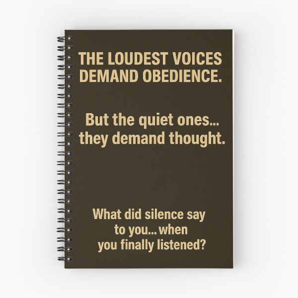 Item preview, When Silence Becomes the Answer designed and sold by LOGOSINTERIUM.