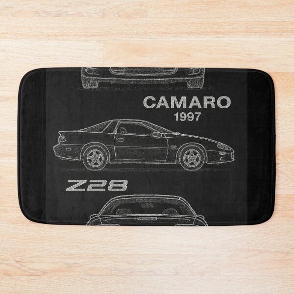 Item preview, 1997 Camaro Z28 Blueprint – Chalk Line Muscle Car Illustration designed and sold by TheArtOfCar.