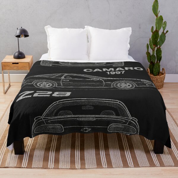 Item preview, 1997 Camaro Z28 Blueprint – Chalk Line Muscle Car Illustration designed and sold by TheArtOfCar.