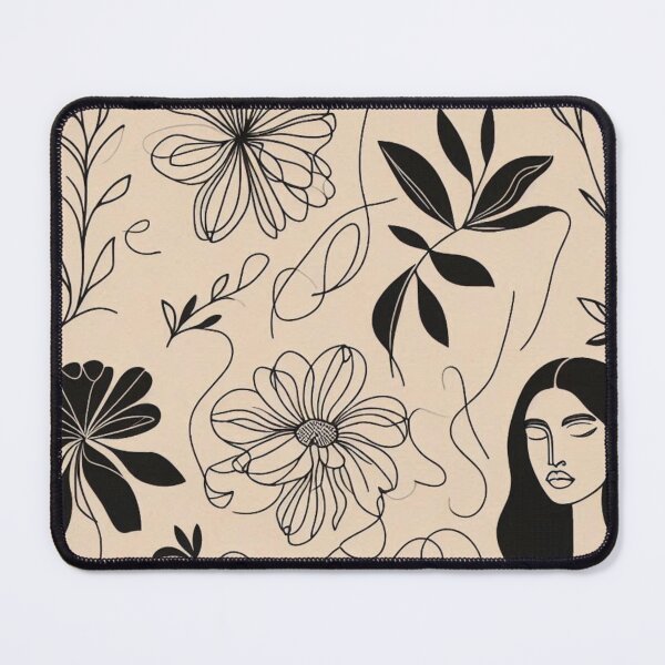 Item preview, Abstract Woman Coconut – AI Artwork with Expressive Lines for Bold Clothing and Accessories for Creative Women designed and sold by knalpot-design.