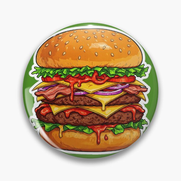 Item preview, Arte de hamburguesas designed and sold by Megaera8.