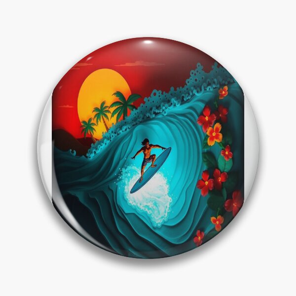 Item preview, Surfer riding a wave designed and sold by lordiano.
