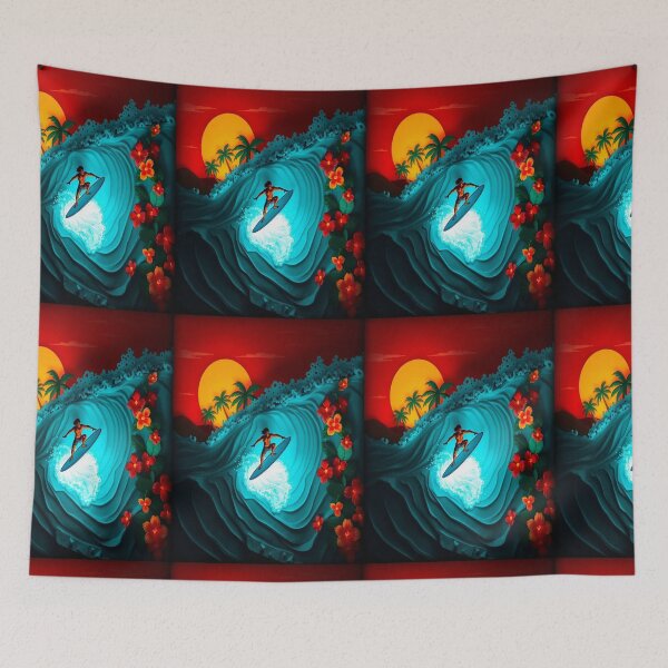Item preview, Surfer riding a wave designed and sold by lordiano.