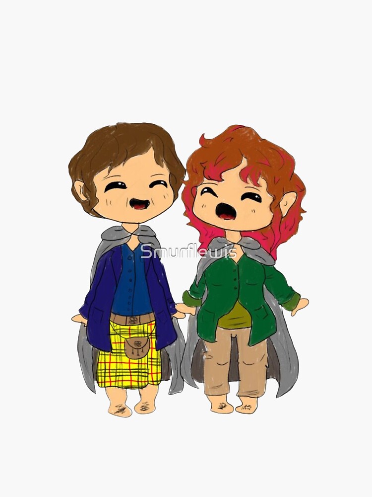 Thumbnail 3 of 3, Sticker, Chibi Hosts designed and sold by Smurflewis.