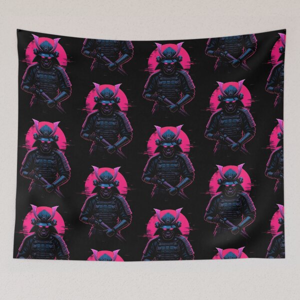 Item preview, Cyberpunk Samurai Warrior Japanese Futuristic designed and sold by EddieBalevo.