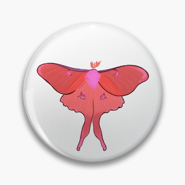 Item preview, Fire Luna Moth designed and sold by annawaldenn.