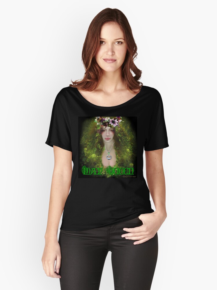 Thumbnail 1 of 3, Relaxed Fit T-Shirt, May Queen designed and sold by EyeMagined.